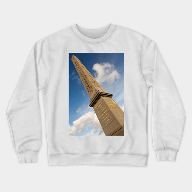 Luxor Obelisk © Crewneck Sweatshirt by PrinceJohn